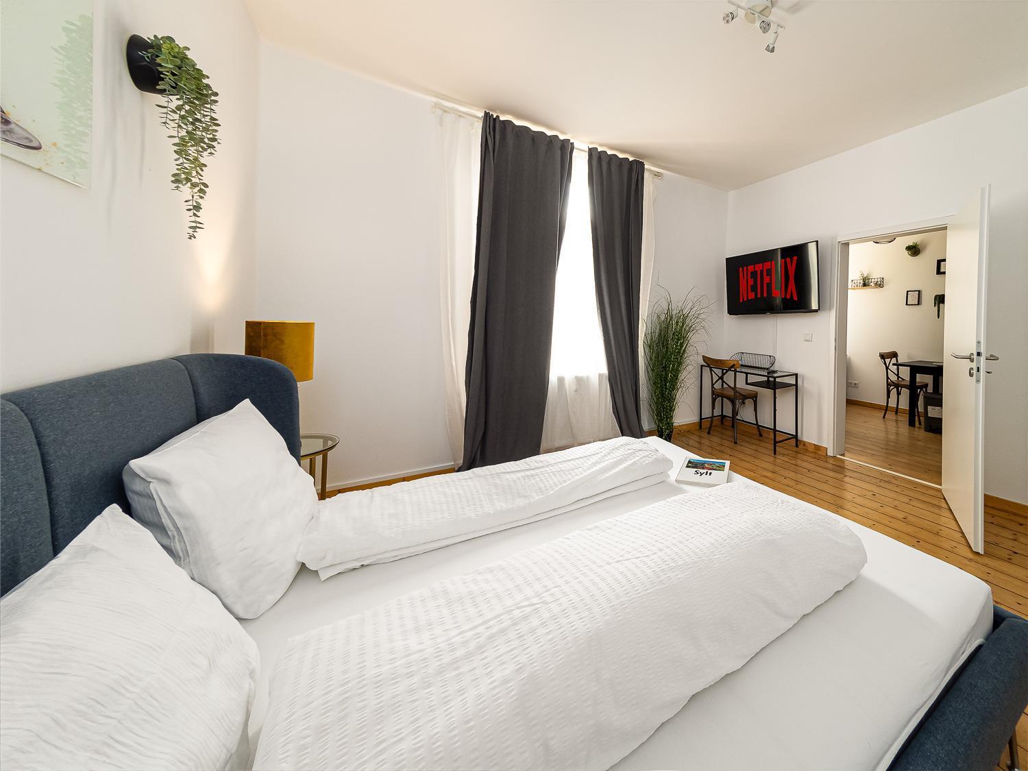 Fabelhafte Apartments Zum Wohlfuehlen Mit Junik Apartments Duisburg Pokoj fotografie